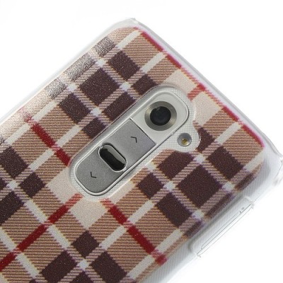 „Burberry“ stils rozs LG G2 D802 apvalks / vacins.lv