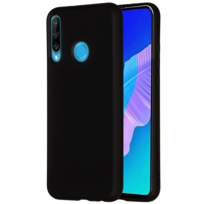 Huawei P40 Lite E (Y7p, Honor 9C) Shell (TPU) твердый силиконовый чехол - чёрный | Vacins.lv