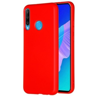 Huawei P40 Lite E (Y7p, Honor 9C) Shell (TPU) твердый силиконовый чехол - красный | Vacins.lv