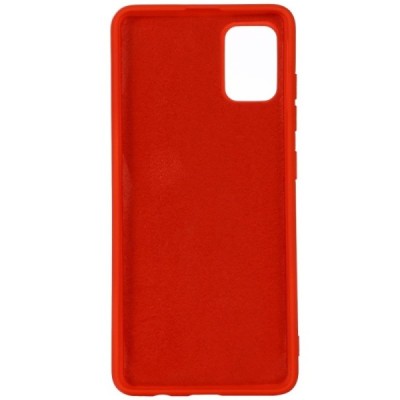 Xiaomi Mi 10 Lite Shell cieta silikona (TPU) sarkans apvalks | vacins.lv