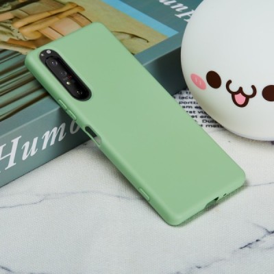 Sony Xperia 1 II Shell (TPU) твердый силиконовый чехол - зелёный | Vacins.lv