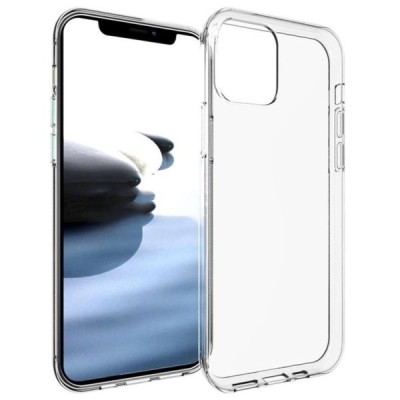 Apple iPhone 12 Pro Max самый тонкий в мире чехол из прозрачного твердого силикона TPU | Vacins.lv