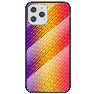 Apple iPhone 12 (12 Pro) „Fiber“ твердый силиконовый чехол TPU жёлтого цвета | Vacins.lv
