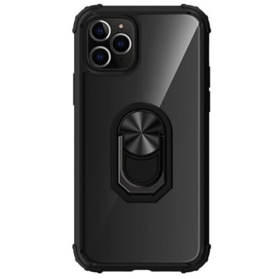 Apple iPhone 12 (12 Pro) „Kickstand“ усиленная защита – прозрачный, чехол – вставка | Vacins.lv