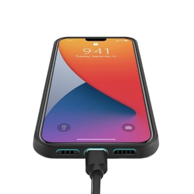 „Dux Ducis“ Pocard Apple iPhone 12 (12 Pro) чёрный твердый силиконовый чехол | Vacins.lv