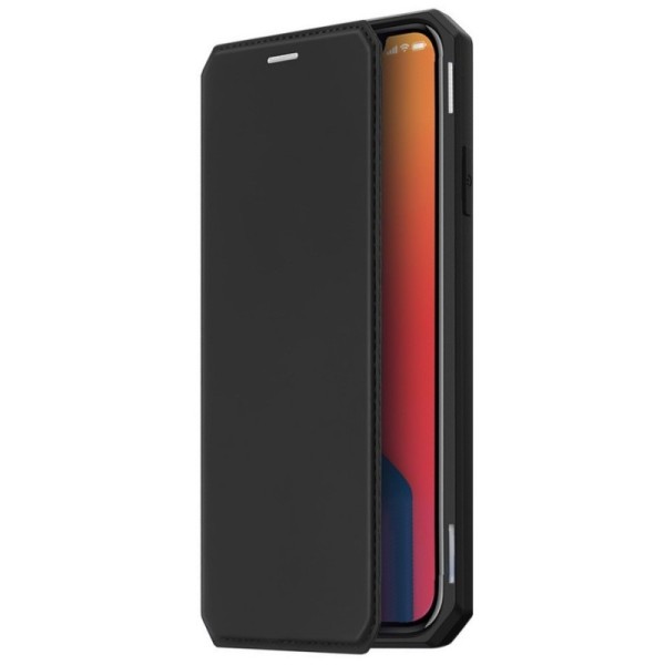 „Dux Ducis“ Skin X чехол-книжка - чёрный (iPhone 12 / 12 Pro)