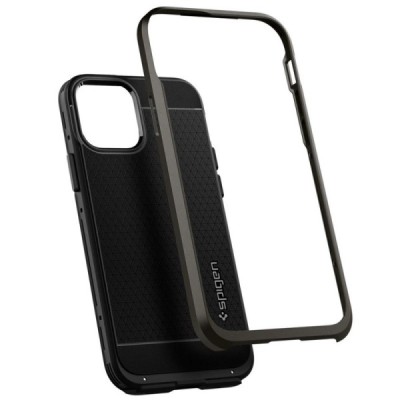 „Spigen“ Neo Hybrid Gunmetal усиленная защита чёрный чехол для Apple iPhone 12 (12 Pro) | Vacins.lv