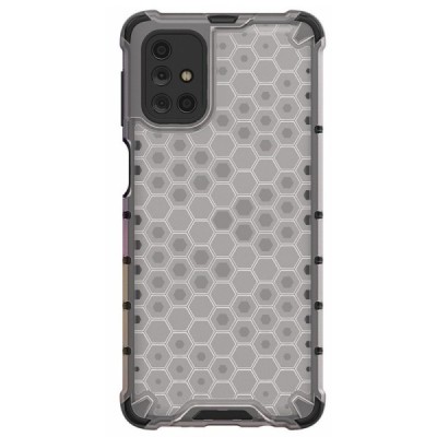 Улучшенная защита Honeycomb Samsung Galaxy M31s (M317F) прозрачный твердый силиконовый (TPU) и пластиковый чехол | Vacins.lv