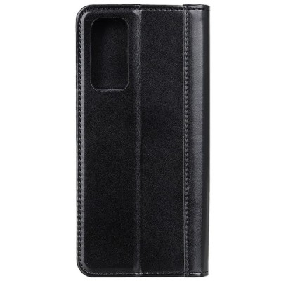 Samsung Galaxy M31s (M317F) „Split“ чёрный кожаный чехол-книжка | Vacins.lv