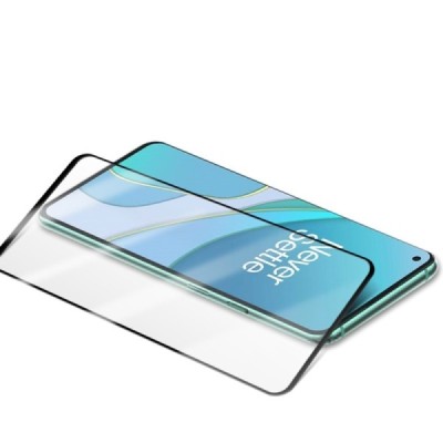 OnePlus 8T „Mocolo“ 9H Tempered Glass усиленная защита, черное защитное стекло с полным покрытием толщиной 0,26 мм | Vacins.lv