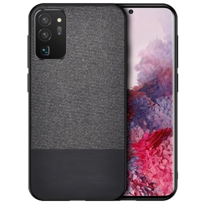 Samsung Galaxy S20 FE (Fan Edition) „Bi-Color“ Splicing melns ādas apvalks | Vacins.lv