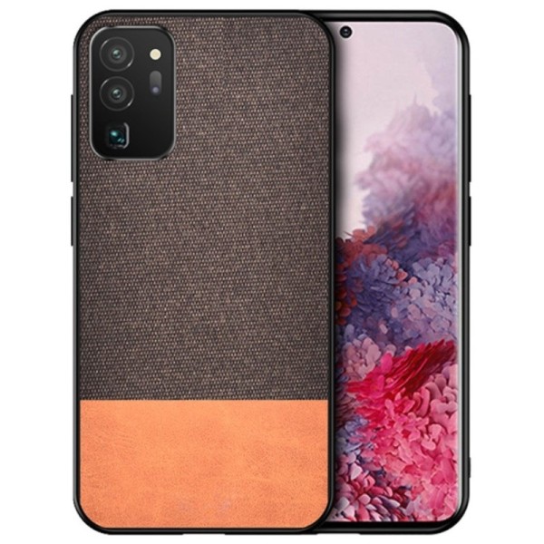 „Bi-Color“ Splicing чехол - коричневый (Galaxy S20 FE)