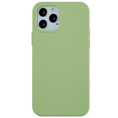 Твердый силиконовый чехол (TPU) для Apple iPhone 12 (12 Pro) - зелёный | Vacins.lv
