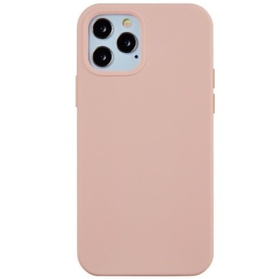 Твердый силиконовый чехол (TPU) для Apple iPhone 12 (12 Pro) - розовый | Vacins.lv