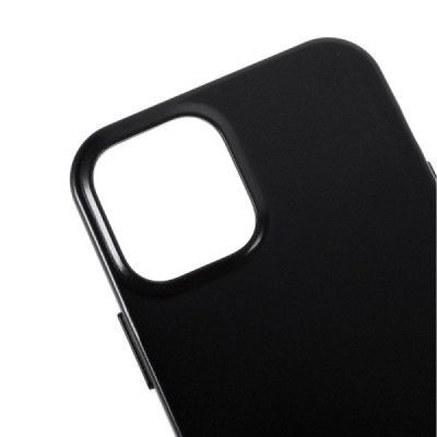 Apple iPhone 12 (12 Pro) Mercury твердый силиконовый чехол (TPU) - чёрный | Vacins.lv
