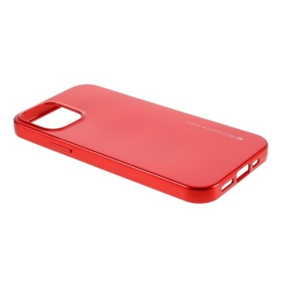 Apple iPhone 12 (12 Pro) Mercury твердый силиконовый чехол (TPU) - красный | Vacins.lv