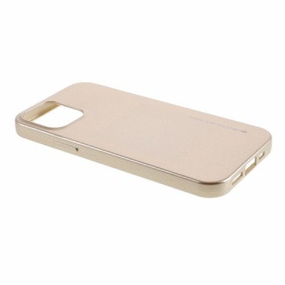 Apple iPhone 12 (12 Pro) Mercury твердый силиконовый чехол (TPU) - золотой | Vacins.lv