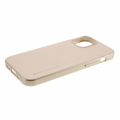 Apple iPhone 12 (12 Pro) Mercury твердый силиконовый чехол (TPU) - золотой | Vacins.lv