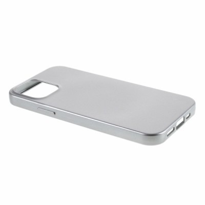 Apple iPhone 12 (12 Pro) Mercury pelēks cieta silikona (TPU) apvalks | Vacins.lv