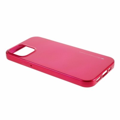 Apple iPhone 12 (12 Pro) Mercury твердый силиконовый чехол (TPU) - тёмно-розовый | Vacins.lv