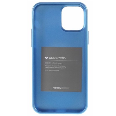 Apple iPhone 12 (12 Pro) Mercury твердый силиконовый чехол (TPU) - синий | Vacins.lv