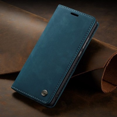 Samsung Galaxy A71 (A715) CaseMe Retro открываемый, зелёного цвета, кожаный чехол – книжка | Vacins.lv
