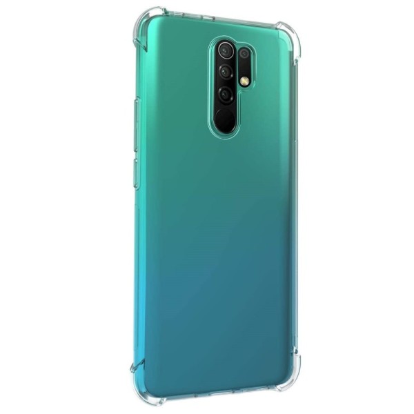Твердый силиконовый (TPU) чехол - прозрачный (Redmi 9)