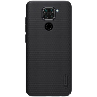 Xiaomi Redmi Note 9 Nillkin Frosted Shield черный пластиковый чехол | Vacins.lv