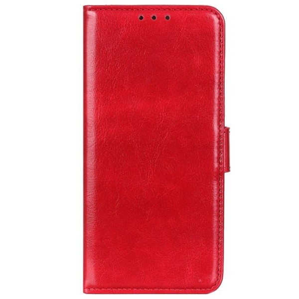 Atvēramais maciņš, grāmata - sarkans (Redmi Note 9)