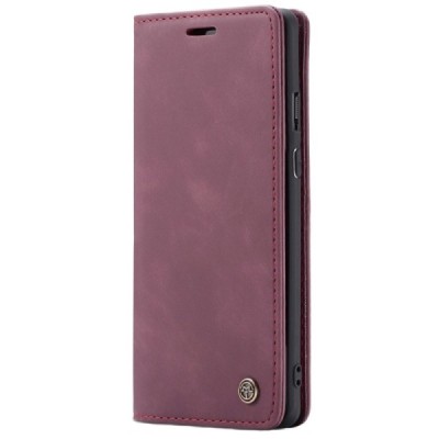 OnePlus 8 Pro CaseMe Retro открываемый, бордогово цвета, кожаный чехол – книжка | Vacins.lv