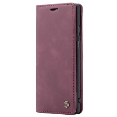OnePlus 8 CaseMe Retro открываемый, бордогово цвета, кожаный чехол – книжка | Vacins.lv