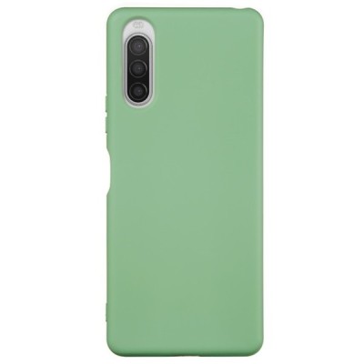 Sony Xperia 10 II Shell cieta silikona (TPU) zaļš apvalks | Vacins.lv