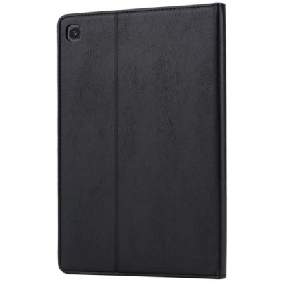 Greznais „Comma“ sērijas ādas atvērams melns Samsung Galaxy Tab A7 10.4 2020 (T505,T500) futrālis | Vacins.lv