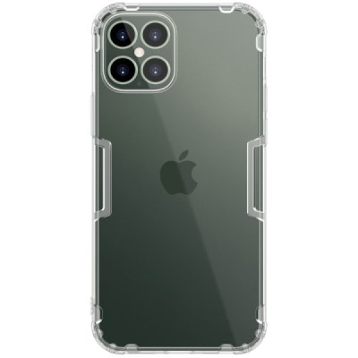 Apple iPhone 12 Pro Max Nillkin Nature тонкий прозрачный силиконовый чехол (TPU) | Vacins.lv