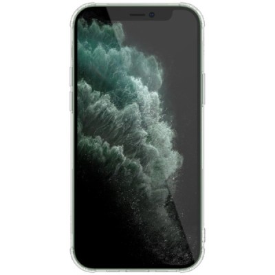 Apple iPhone 12 Pro Max Nillkin Nature тонкий прозрачный силиконовый чехол (TPU) | Vacins.lv