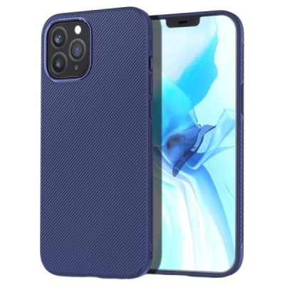 Apple iPhone 12 (12 Pro) Lenuo твердый силиконовый чехол из TPU синего цвета | Vacins.lv