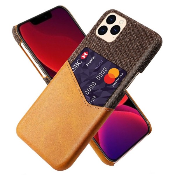 Кожаный чехол „KSQ“ Shell - коричневый (iPhone 12 / 12 Pro)