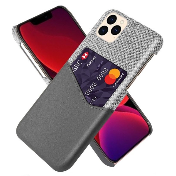 Кожаный чехол „KSQ“ Shell - серый (iPhone 12 / 12 Pro)