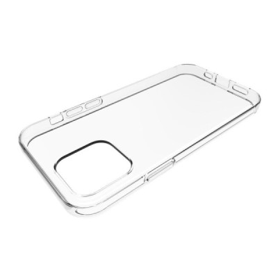 Apple iPhone 12 (12 Pro) твердый силиконовый (TPU) чехол прозрачный | Vacins.lv