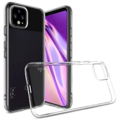 Google Pixel 4 Imak твердый силиконовый чехол из TPU прозрачный | Vacins.lv