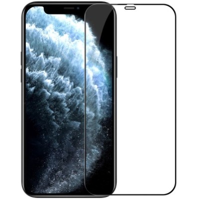 Apple iPhone 12 Mini Nillkin CP Tempered Glass melns ekrāna aizsargstikls | Vacins.lv