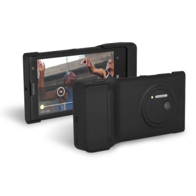 Oficiāls Nokia Lumia 1020 melns PD-95G apvalks ar iebūvētu akumulatoru / Vacins.lv