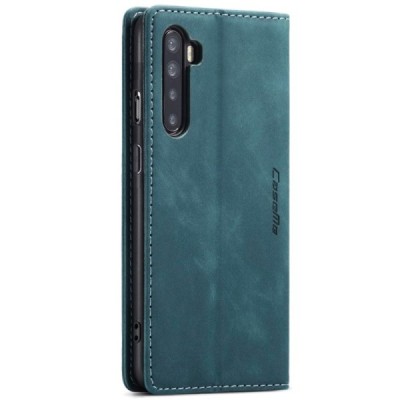 OnePlus Nord CaseMe Retro открываемый, зелёного цвета, кожаный чехол – книжка | Vacins.lv