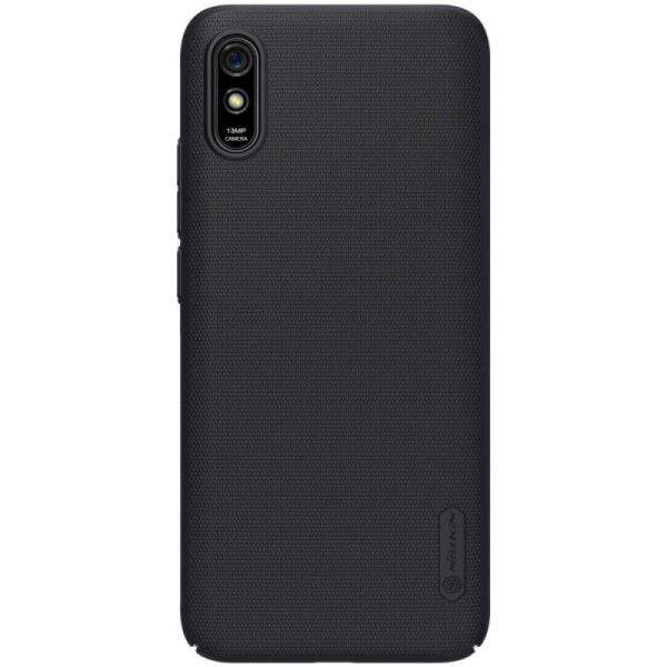 „Nillkin“ Frosted Shield apvalks - melns (Redmi 9A)