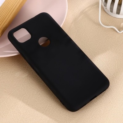 Google Pixel 4A Shell cieta silikona (TPU) melns apvalks | vacins.lv