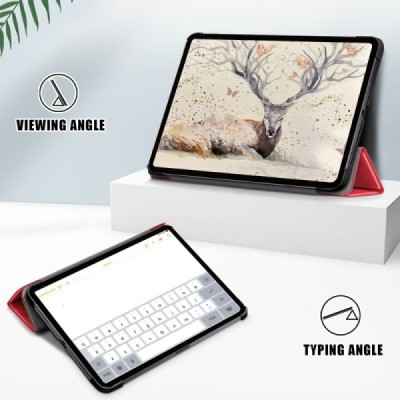 Чехол-книжка - красный (iPad Air 11 (2026 / 2025 / 2024) / iPad Air 5 (2022) / iPad Air 4 (2020))