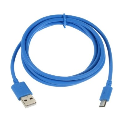 Micro usb 1.0 zils vads 1 m. / vacins.lv