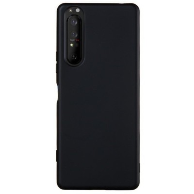 Sony Xperia 5 II Shell (TPU) твердый силиконовый чехол - чёрный | Vacins.lv