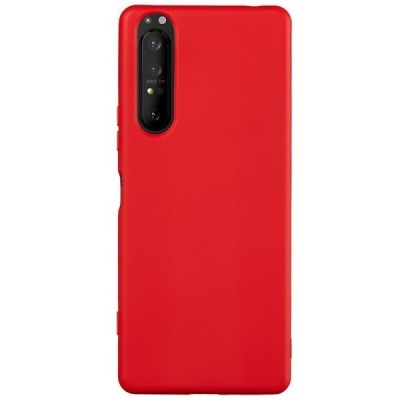 Sony Xperia 5 II Shell (TPU) твердый силиконовый чехол - красный | Vacins.lv
