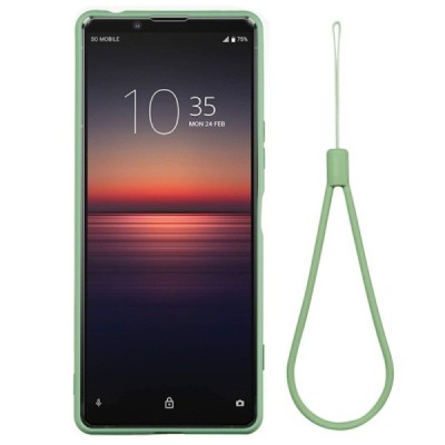 Sony Xperia 5 II Shell (TPU) твердый силиконовый чехол - зелёный | Vacins.lv